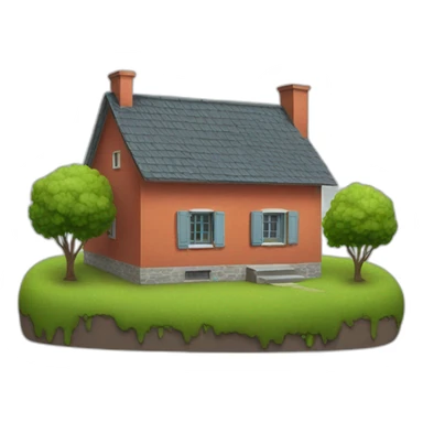 House belgium sticker