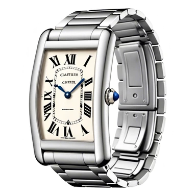 Cartier tank americaine watch sticker
