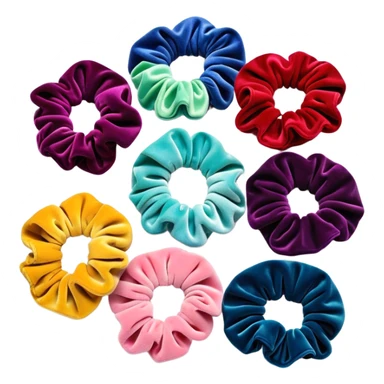 scrunchies sticker