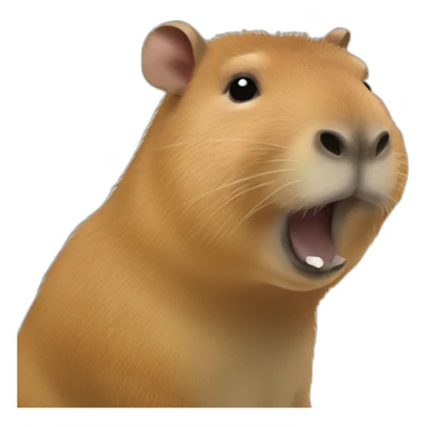 capybara italian pinched fingers sticker