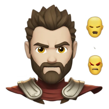 kratos mashup son gohan sticker