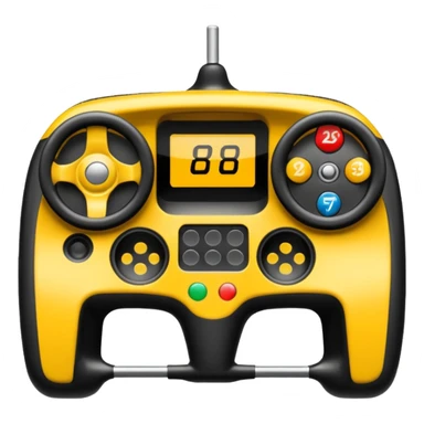 Volant de formule 1 rectangulaire  sticker