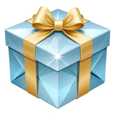 dimond gift box sticker