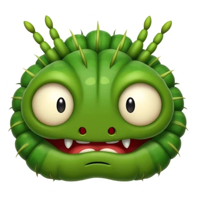 Angry Caterpillar  sticker