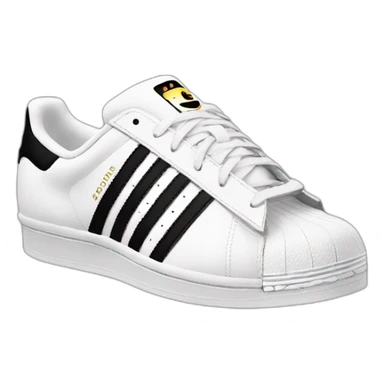 Adidas superstar shoes sticker