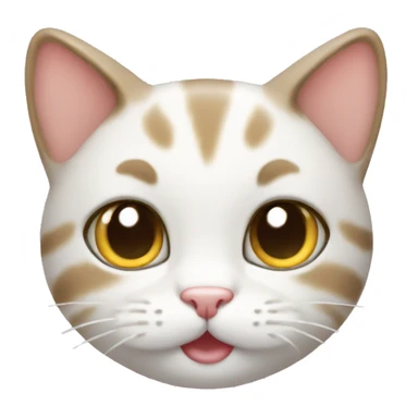 cute kawaii cat sticker
