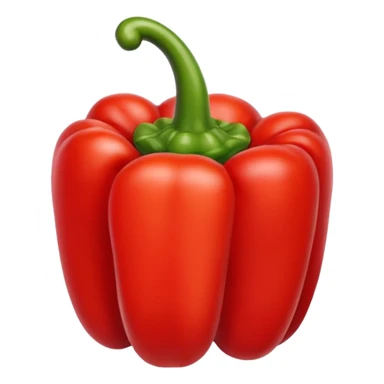 red bell peppers sticker