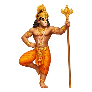 lord hanuman sticker