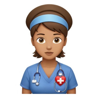 ICU Nurse doing cpr  sticker