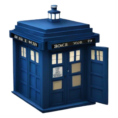 Tardis sticker