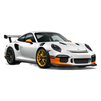 Porsche GT3 rs sticker