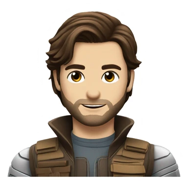 Bucky Barnes with Alpine sticker