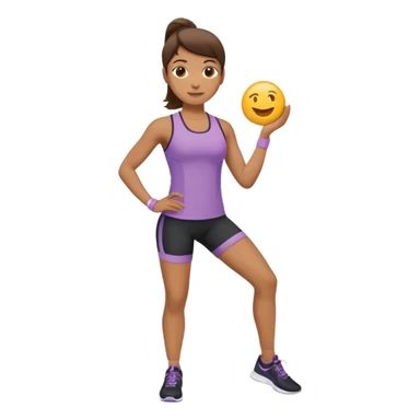 émoji d'un coach sportif sticker