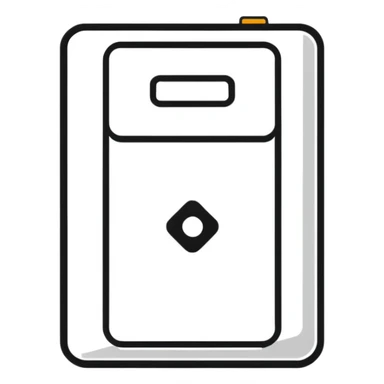 YouTube Shorts logo, black vertical rectangle with rounded corners and white play button in the center sticker