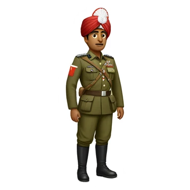 Indian army sticker