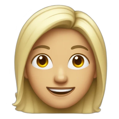 Woman Master leader smilling sticker