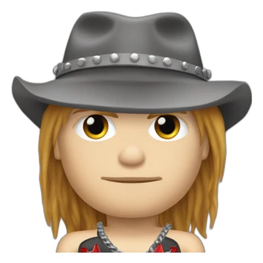 Axl rose sticker