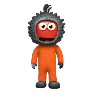 muno yo gabba gabba sticker