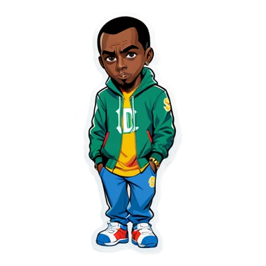 Diddy Satam sticker