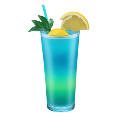 blue lagoon mocktail  sticker