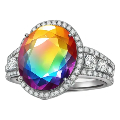 Jonathan Toews as rainbow diamond ring sticker
