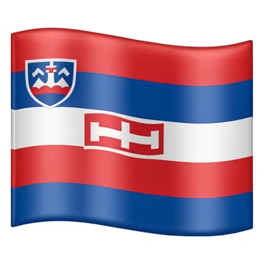 Flag emoji of the Slovak state 1939-1945 sticker
