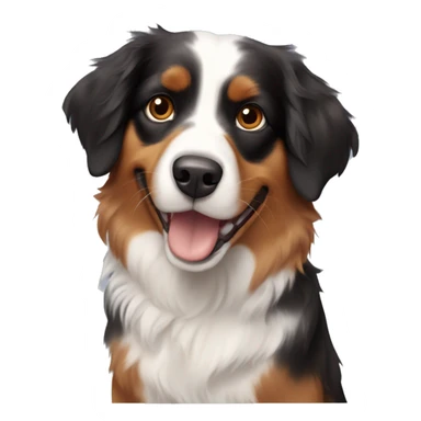 australian shepherd mixed with cavalier king charles spaniel sticker