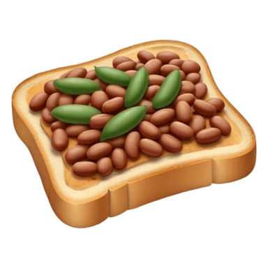 Beans on toast sticker