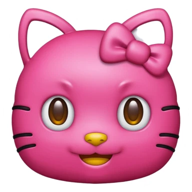Emoji hello Kitty  sticker