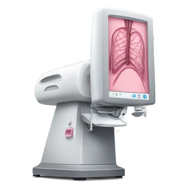 Mammogram machine sticker
