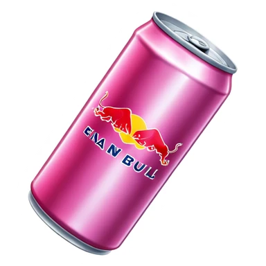Pink red bull sticker