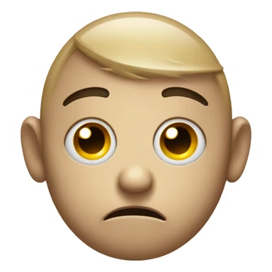 distraught emoji crying with hands on head sticker