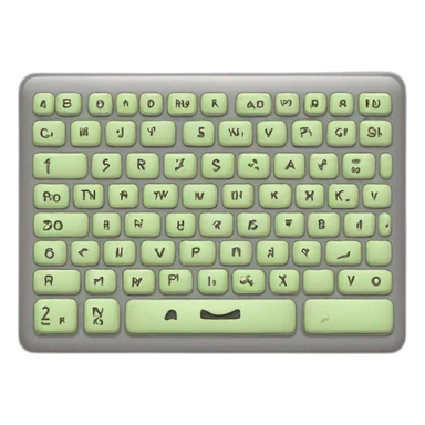 russina keyboard letters converts to english sticker