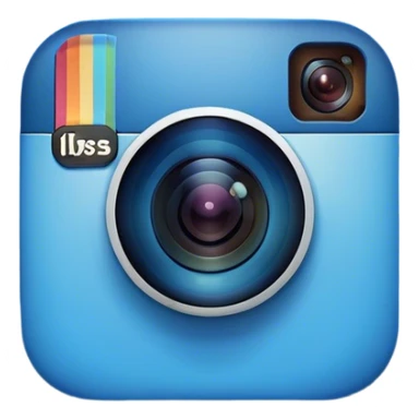 Blue tik for instagram sticker