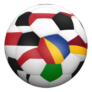 Futbol football flag￼ sticker