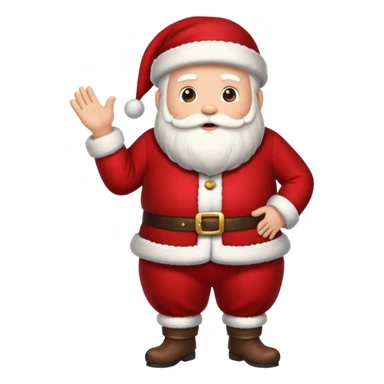 santa claus sticker