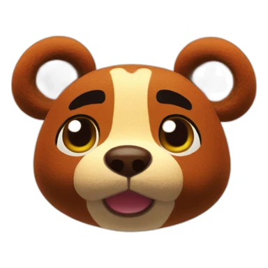 tom nook animal crossing new horizons sticker