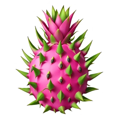 Cute dragon fruit sticker