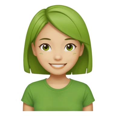 Matcha girl sticker