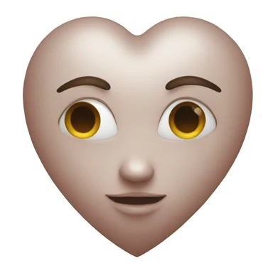 a veiny heart sticker