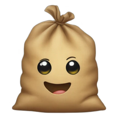 Potato sack sticker