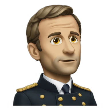 emmanuel-macron-reptilian sticker