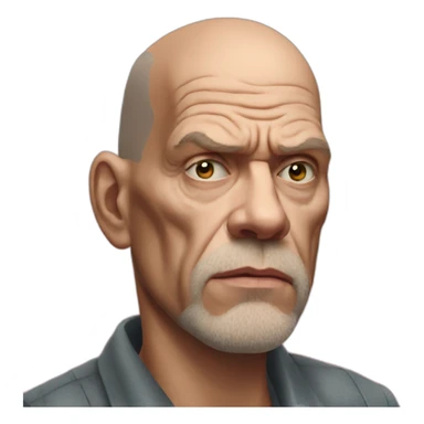 john malkovich serious sticker