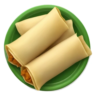 Plate of street tamales sticker