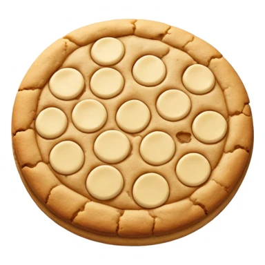 White chocolate chip cookie sticker