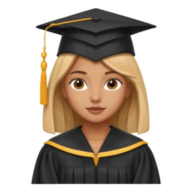 بنت حنطية متخرجة sticker