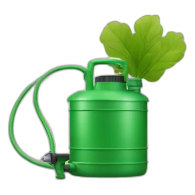 Garden sprayer sticker