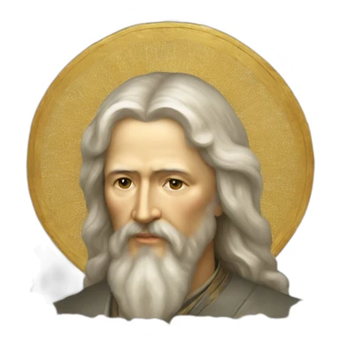 Orthodox Icon seraphim sarov sticker