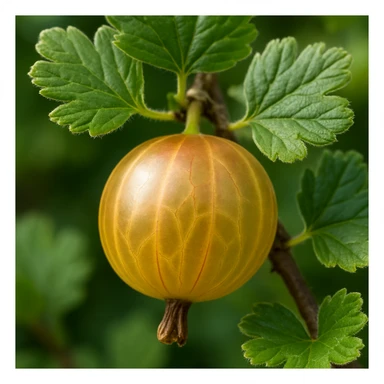 gooseberry on branch sticker