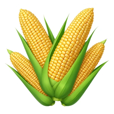 green corn cob sticker